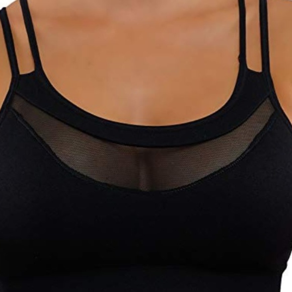Last one Mesh sports bra with strappy back - Picture 3 of 3
